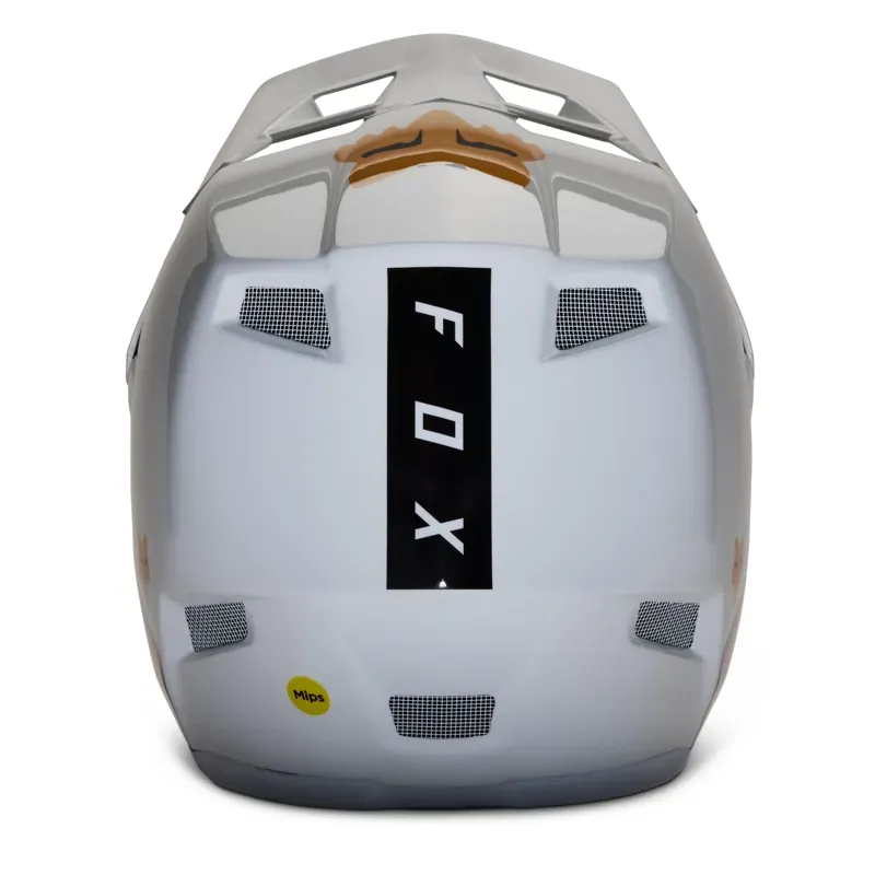 Fox Rampage Comp Baysik Helmet in White-2