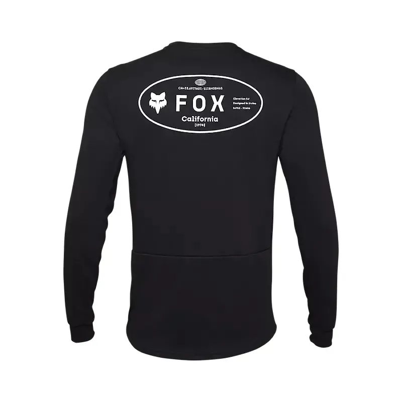 Fox Racing Ranger Drirelease 3/4 Sleeve Long Sleeve Jersey in Black-1
