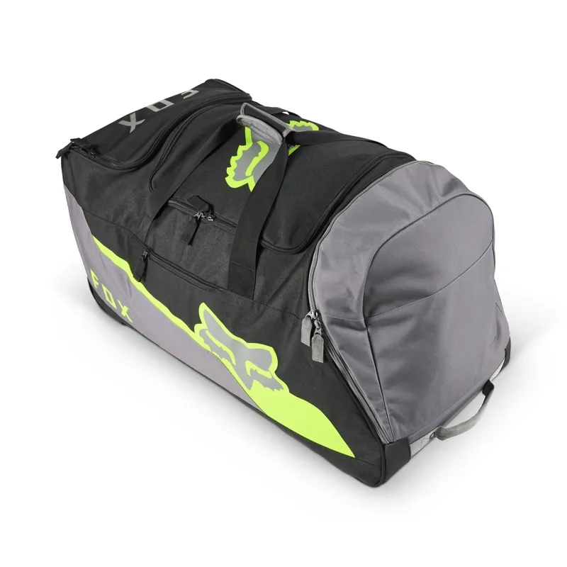 Fox Racing Shuttle 180 Efekt Roller Gear Bag in Fluorescent Yellow-3