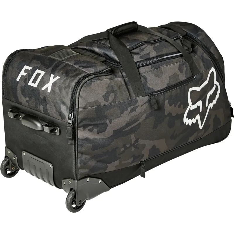 Fox Racing Shuttle Camo Roller Gear Bag in Black Camo-1