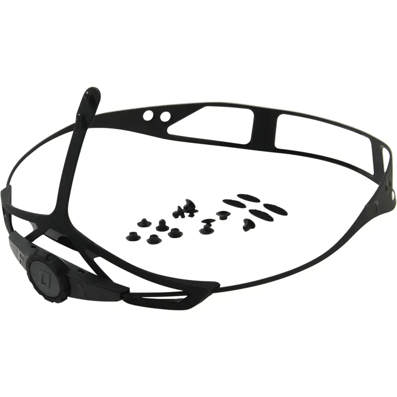 Fox Speedframe Helmet Retention System in Black