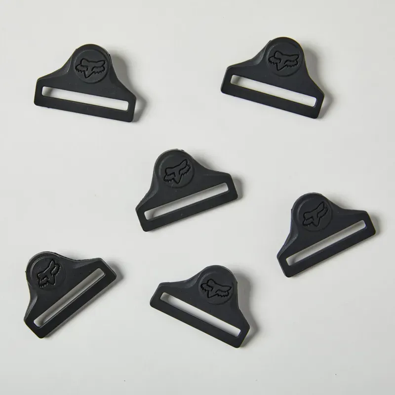 Fox Titan Pro/Race Knee Guard Buckles in Black