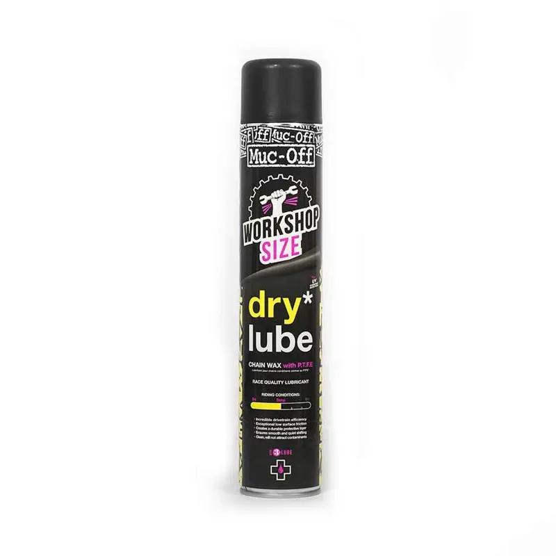 Muc-Off Dry PTFE 750ml Chain Lubricant in Black