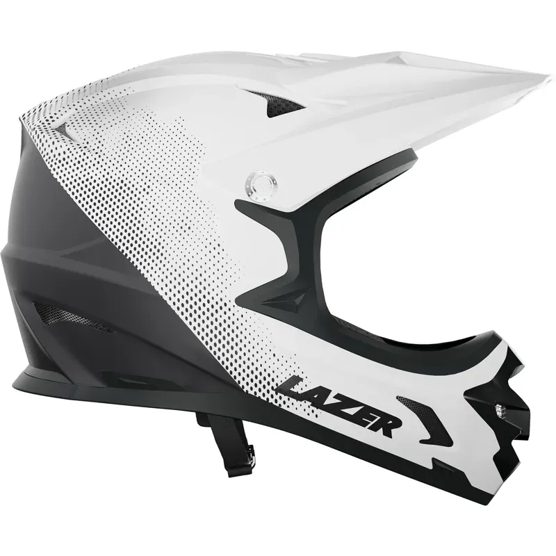 Lazer Phoenix Plus Full Face Helmet in Black/White-1