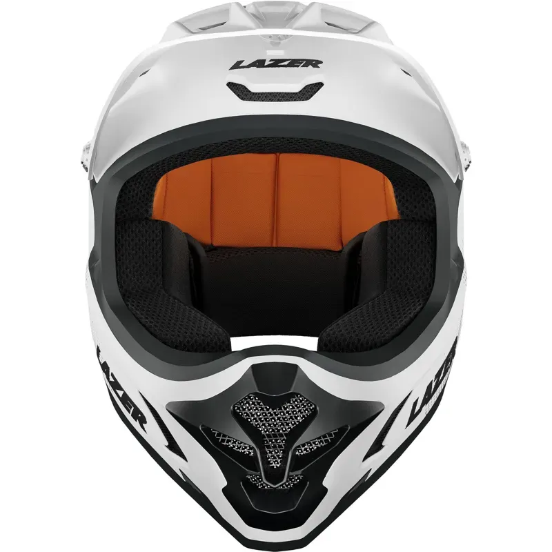 Lazer Phoenix Plus Full Face Helmet in Black/White-2