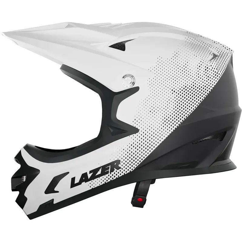 Lazer Phoenix Plus Full Face Helmet in Black/White-3