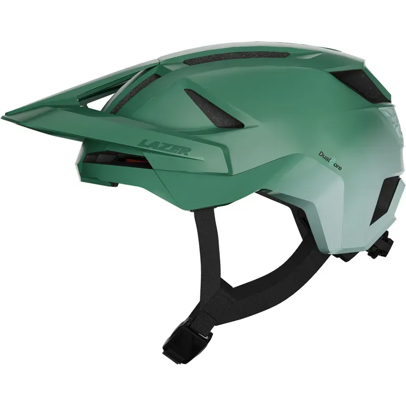 Lazer Impala KinetiCore Helmet in Matt Dark Green Mint-3