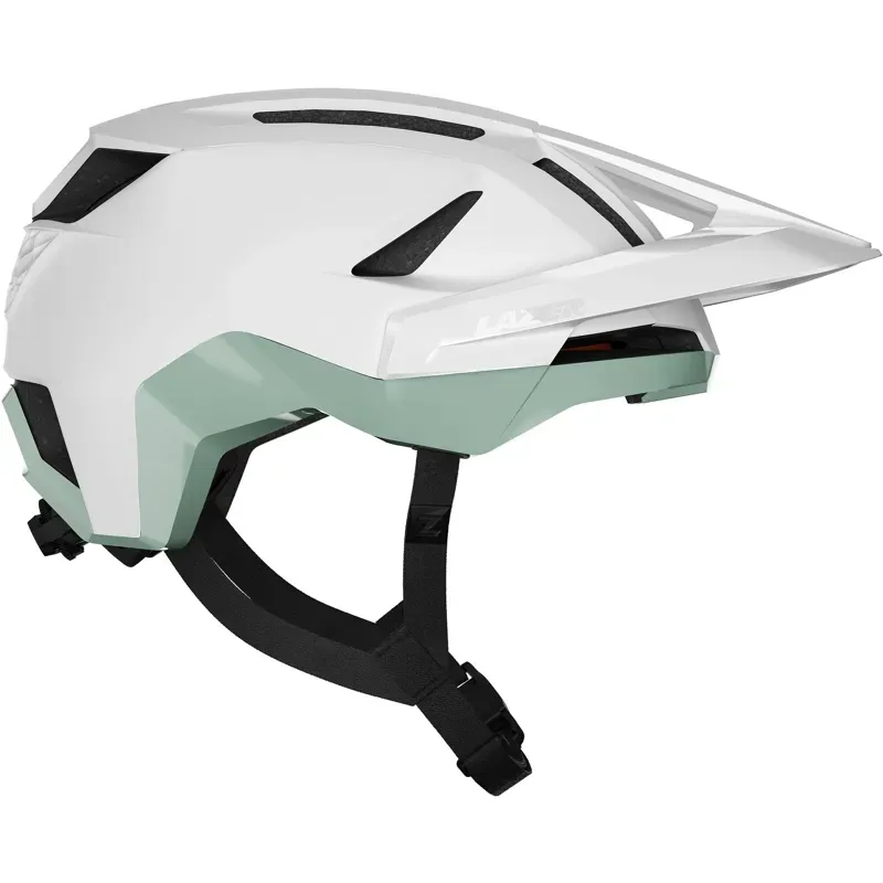 Lazer Impala KinetiCore Helmet in Matt White Mint-1