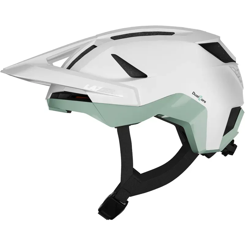 Lazer Impala KinetiCore Helmet in Matt White Mint-3