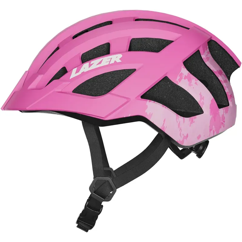 Lazer J2 Youth Helmet in Matt Pink Clouds-2
