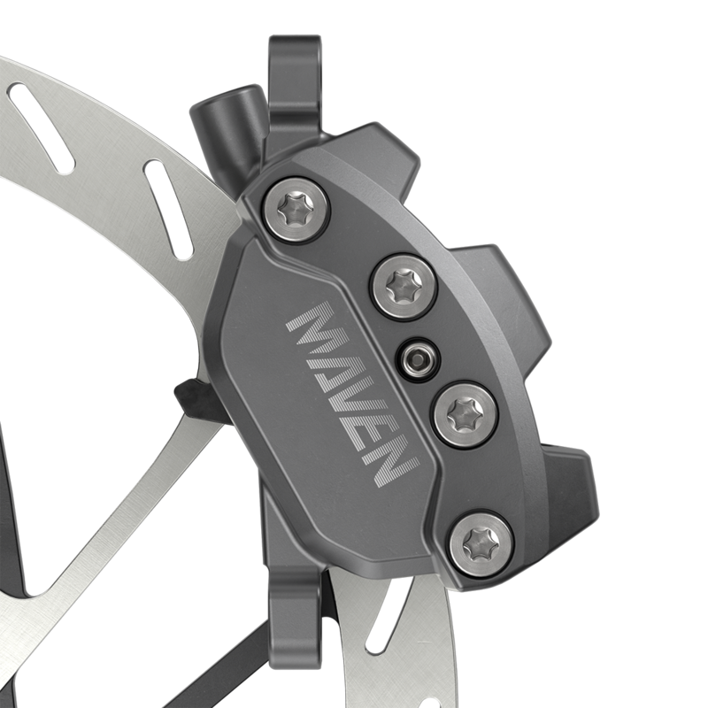 SRAM Maven Bronze Stealth Disc Brake Set in Blast Polar-2