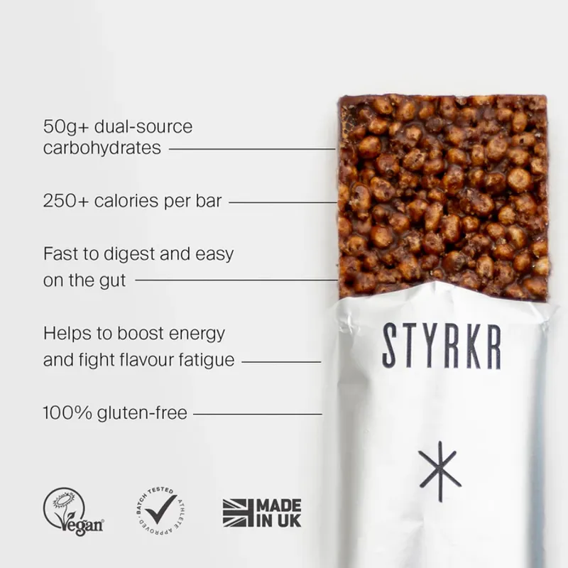 STYRKR BAR50 Dark Chocolate Chip Energy Bar x1 50g-2
