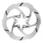 TRP R180S02M 6-bolt 1.8/160mm Disc Brake Rotor in Silver