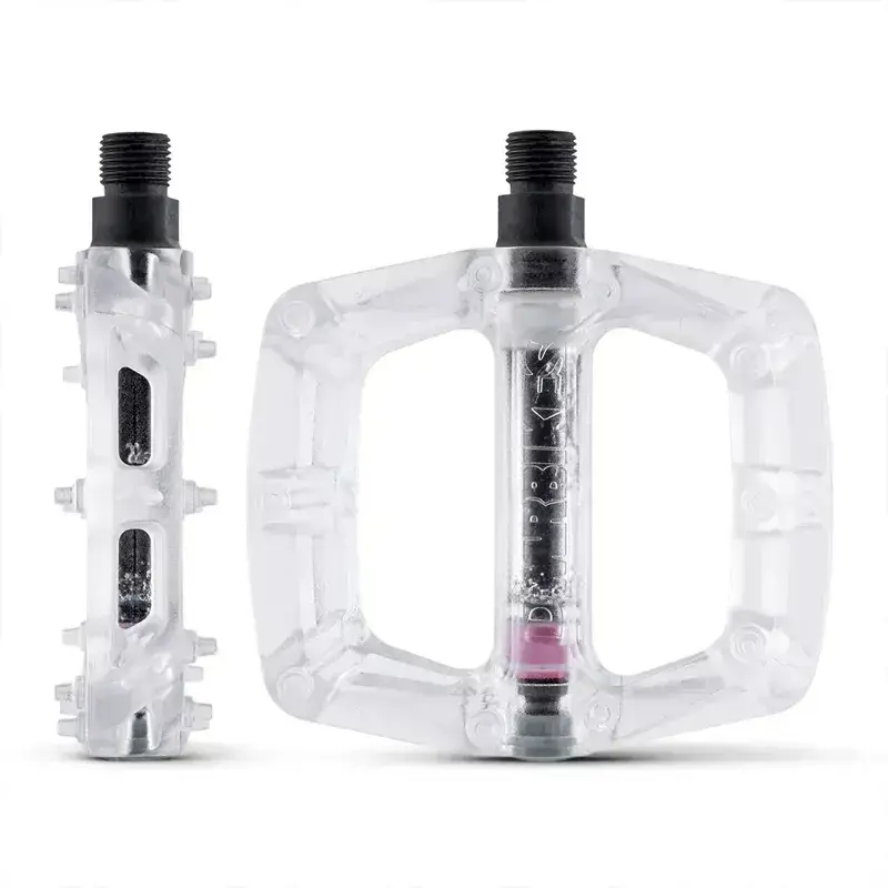 Balfes Bikes Dmr DMR V6 Plastic Pedal Cro-Mo Axle in Clear | Free postage over £30, £10 off first order, price match & 0% finance.