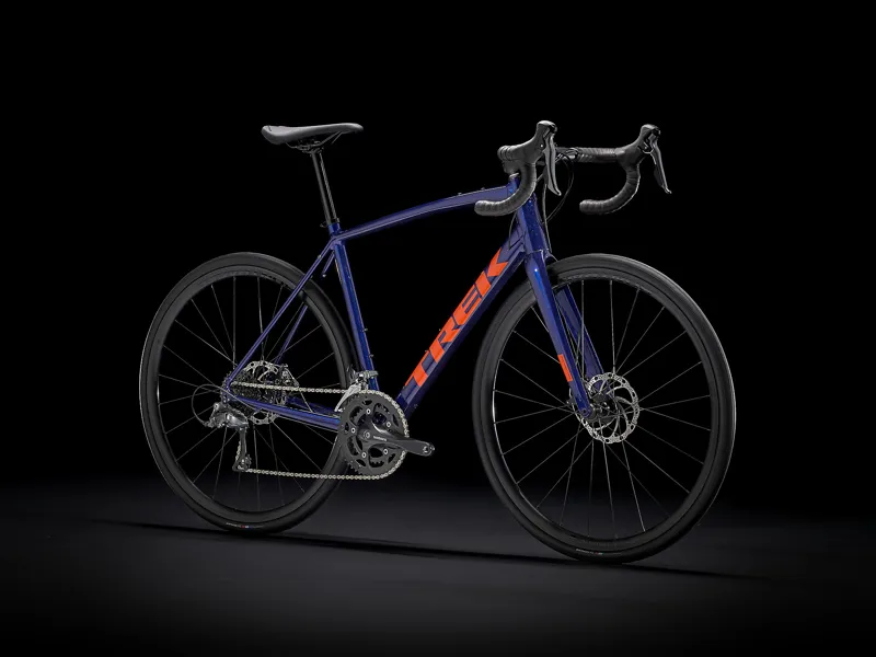Trek Domane AL 2 Disc Unisex Sportive Road Bike 2021 in Purple 52cm