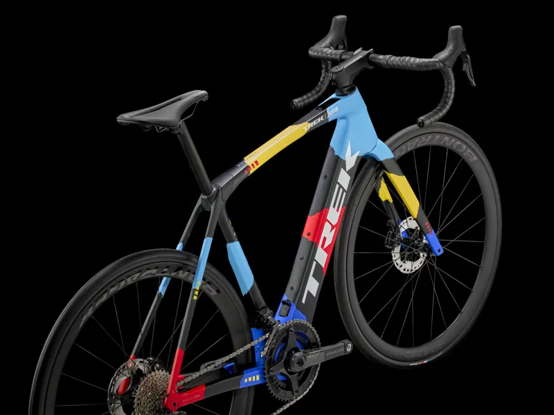 Trek Domane+ SLR 7 Ultegra Di2 Electric Road Bike 2025 in Matte Trek Black-2