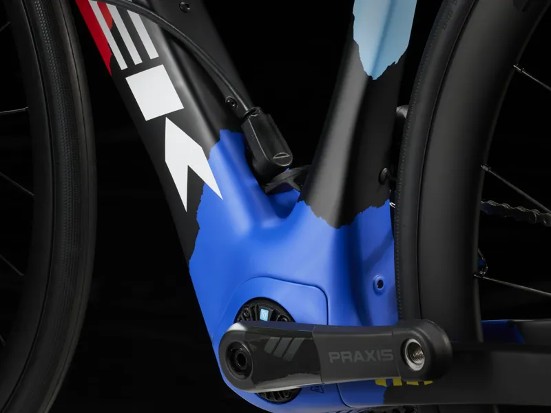 Trek Domane+ SLR 7 Ultegra Di2 Electric Road Bike 2025 in Matte Trek Black-5