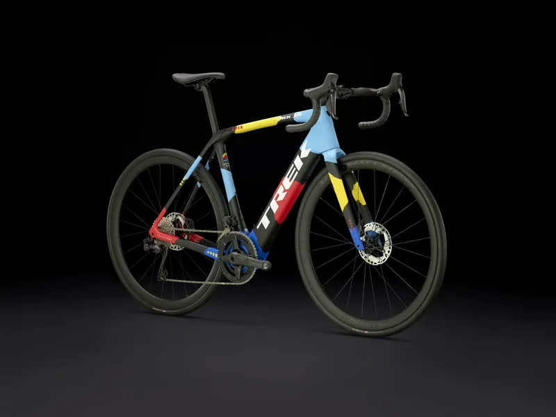 Trek Domane+ SLR 7 Ultegra Di2 Electric Road Bike 2025 in Matte Trek Black-1