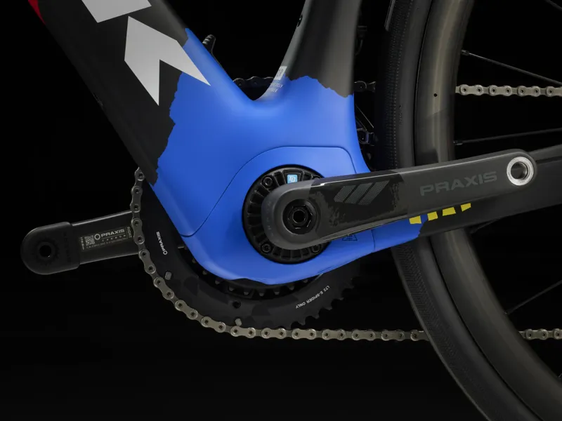 Trek Domane+ SLR 9 Carbon Electric Road Bike 2025 in Matte Trek Black-4