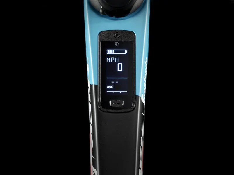 Trek Domane+ SLR 9 Carbon Electric Road Bike 2025 in Matte Trek Black-8