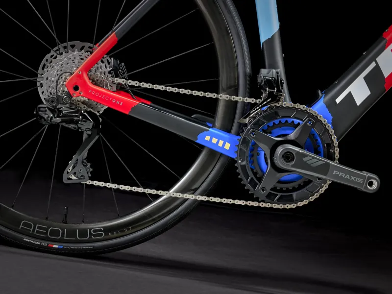 Trek Domane+ SLR 9 Carbon Electric Road Bike 2025 in Matte Trek Black-9