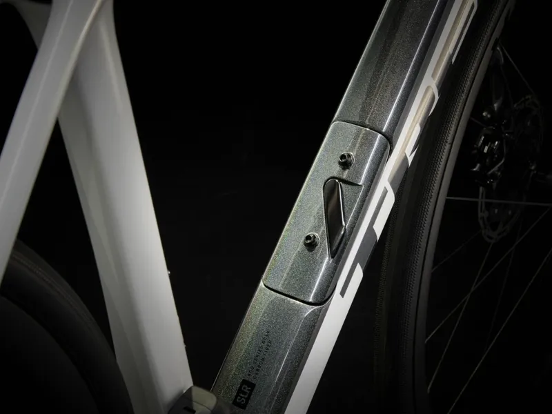 Trek Domane SLR 7 AXS Gen 4 Road Bike 2024 In White-3