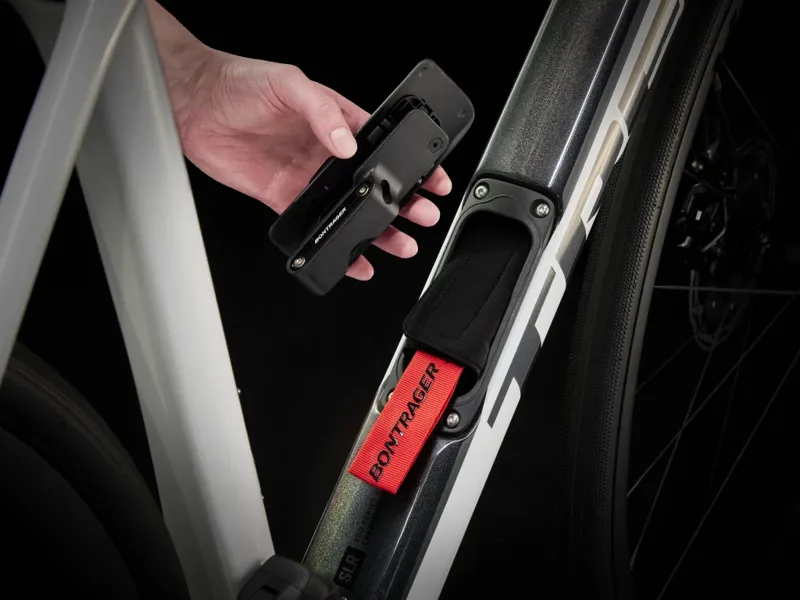 Trek Domane SLR 7 AXS Gen 4 Road Bike 2024 In White-4