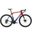 Trek Domane SLR 7 AXS Gen 4 Road Bike 2023 in Metallic Red Smoke/Blue Smoke Fade