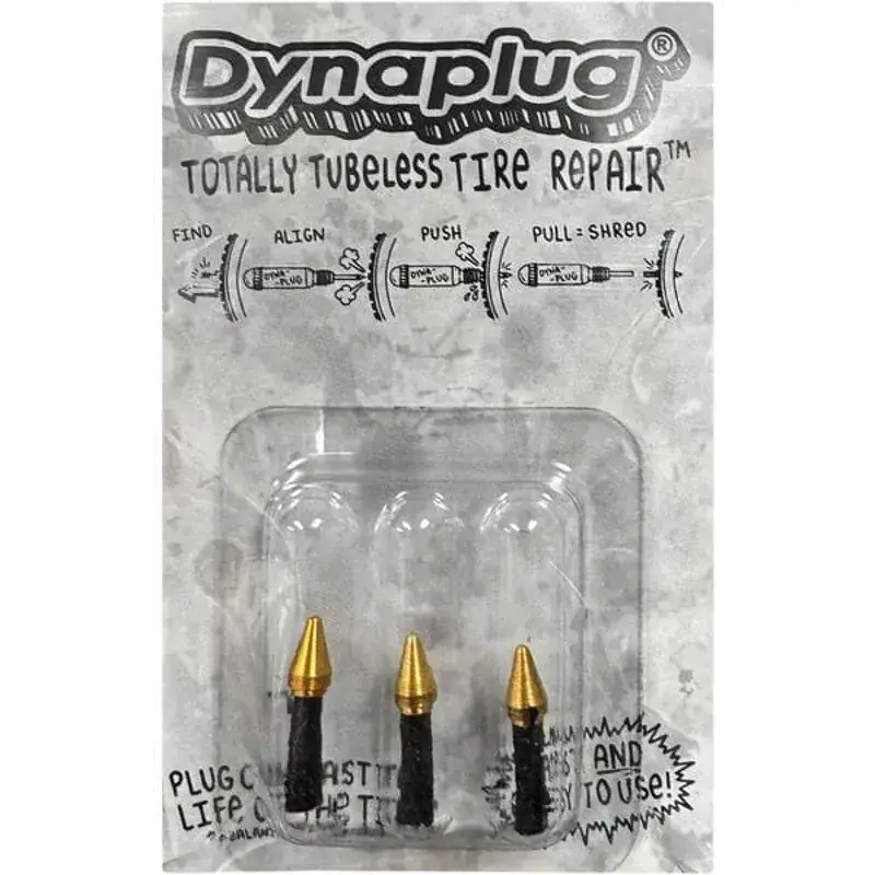 Balfes Bikes Dynaplug Tubeless Bicycle Tubeless Repair Plugs 3 Pack | Free postage over £30, £10 off first order, price match & 0% finance.