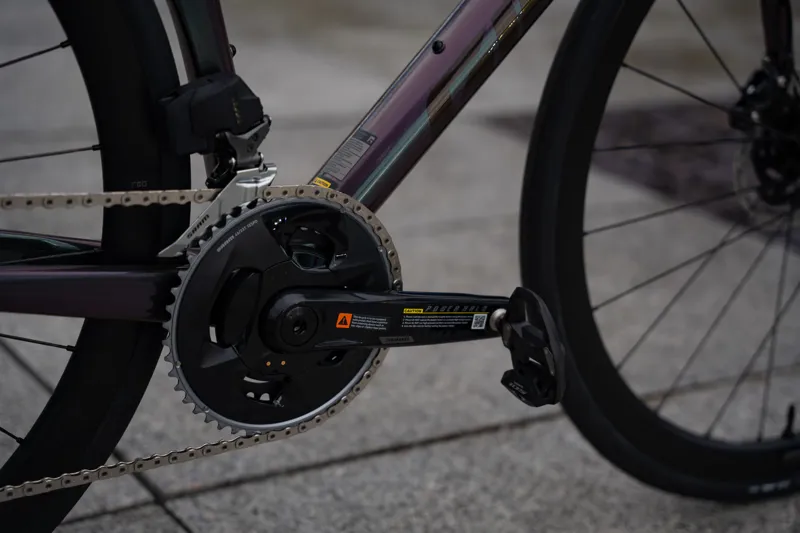 Giant TCR Advanced Pro Disc 1 AXS Road Bike 2024 in Iridescent-11