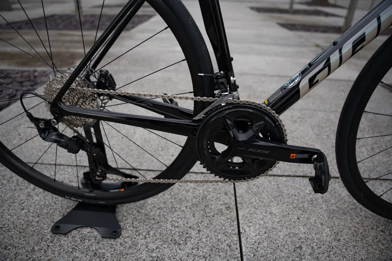 Giant TCR Advanced Disc 2 Road Bike 2025 in Panther Black-9