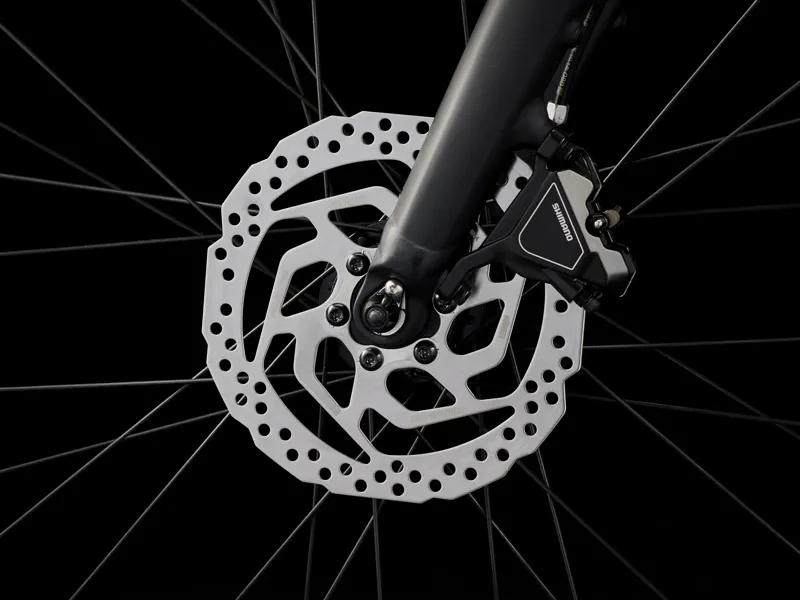 Trek Dual Sport+ 2 Stagger LT Electric Hybrid Bike 2025 in Galactic Grey-9