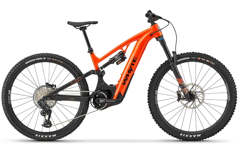 Whyte Bikes E-160 RSX Trail/Enduro Electric Mountain Bike 2024 in Orange