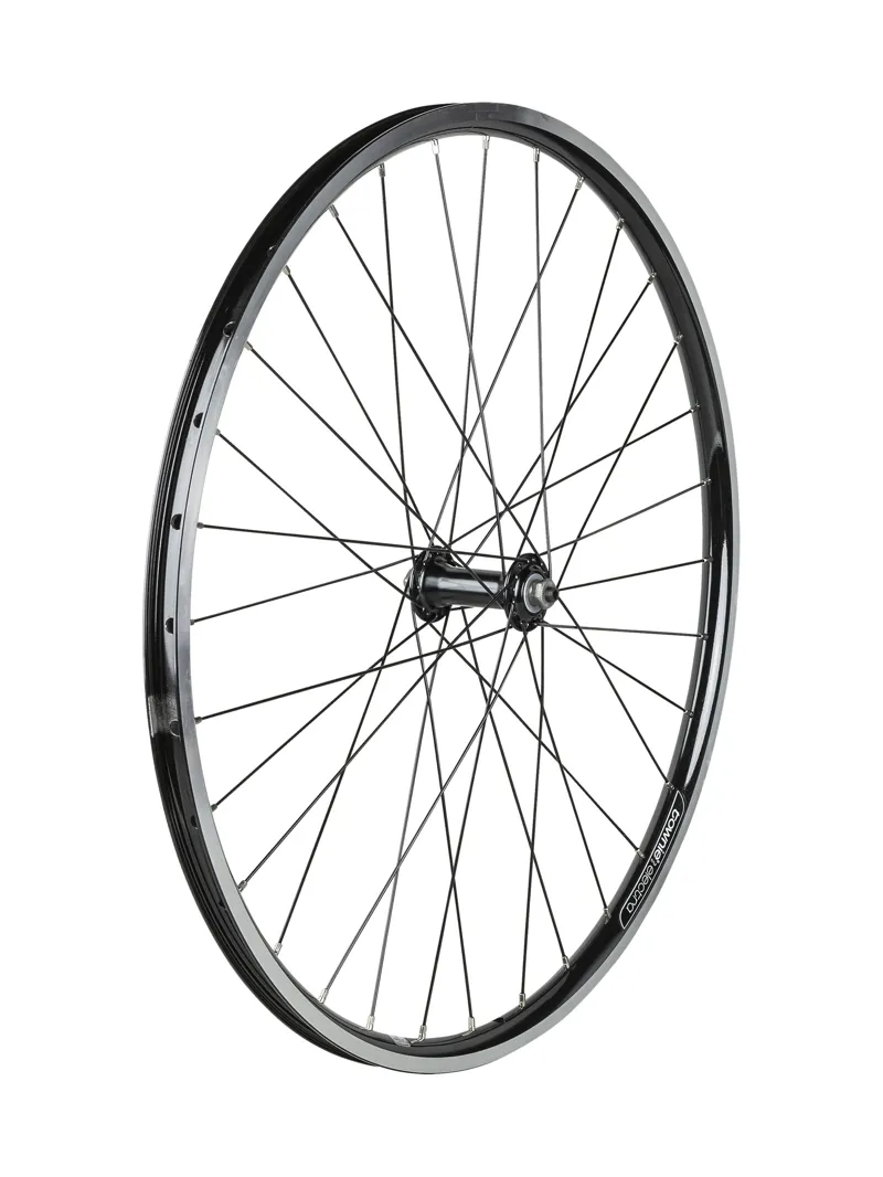 Wheel Electra Townie 1/7/21 26 Gloss Black BLACK/SILVER front-1