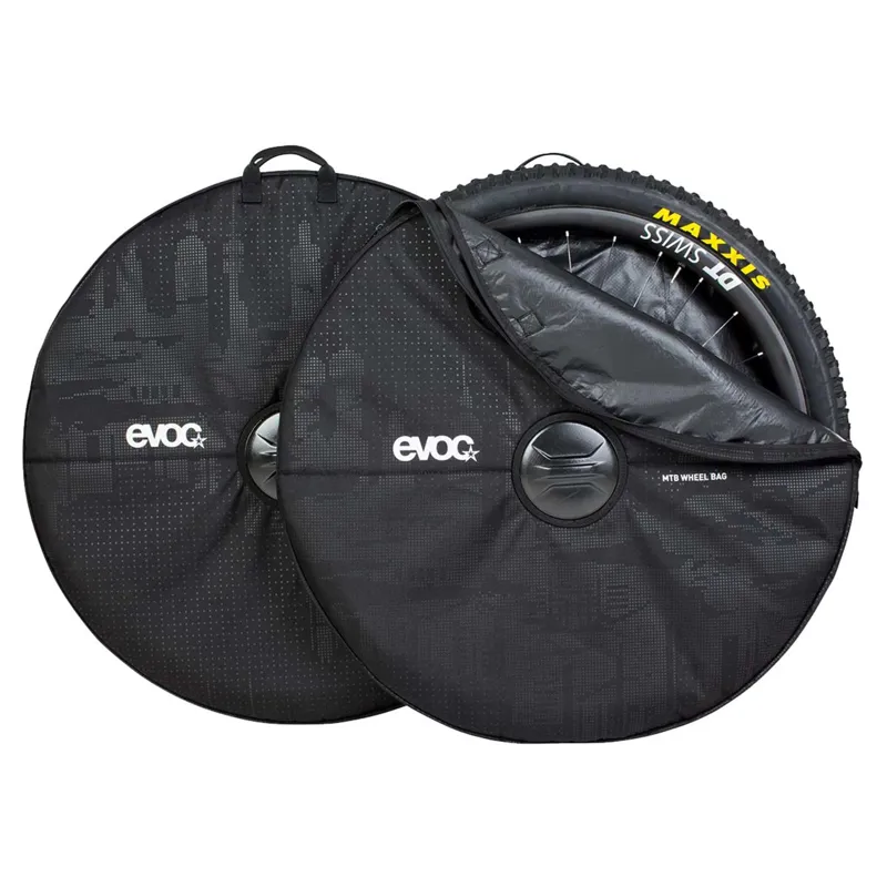 Evoc MTB One Pair Wheel Cover Pair in Black-1