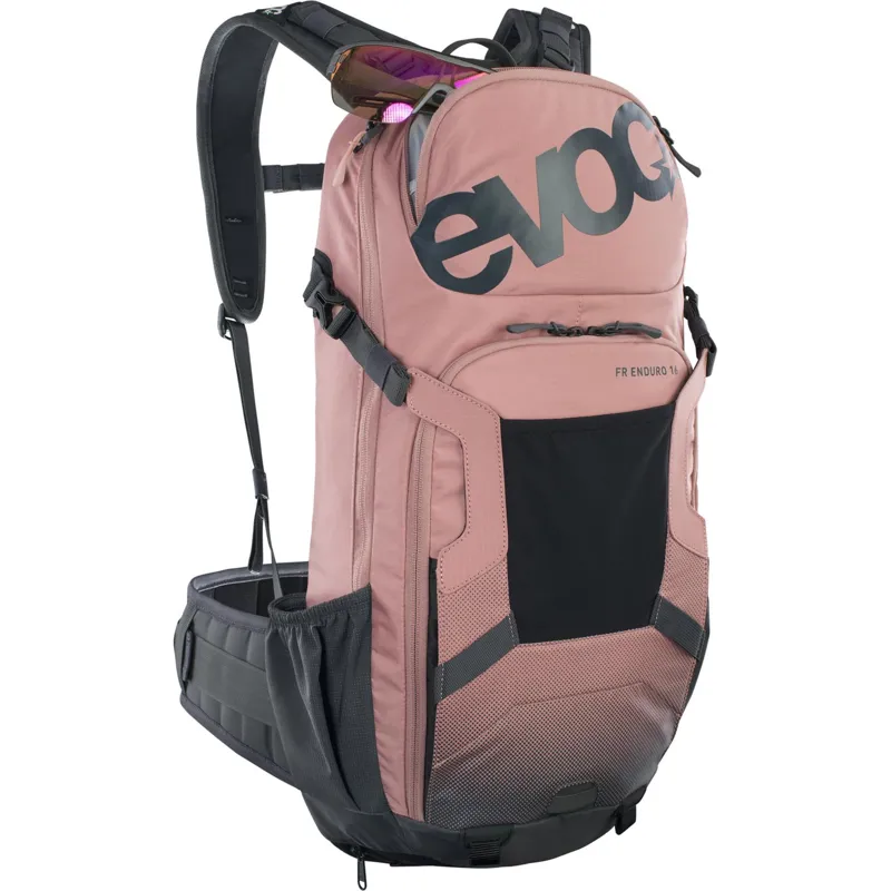 Evoc FR Enduro Protector Backpack M/L in Dusty Pink/Carbon Grey-2