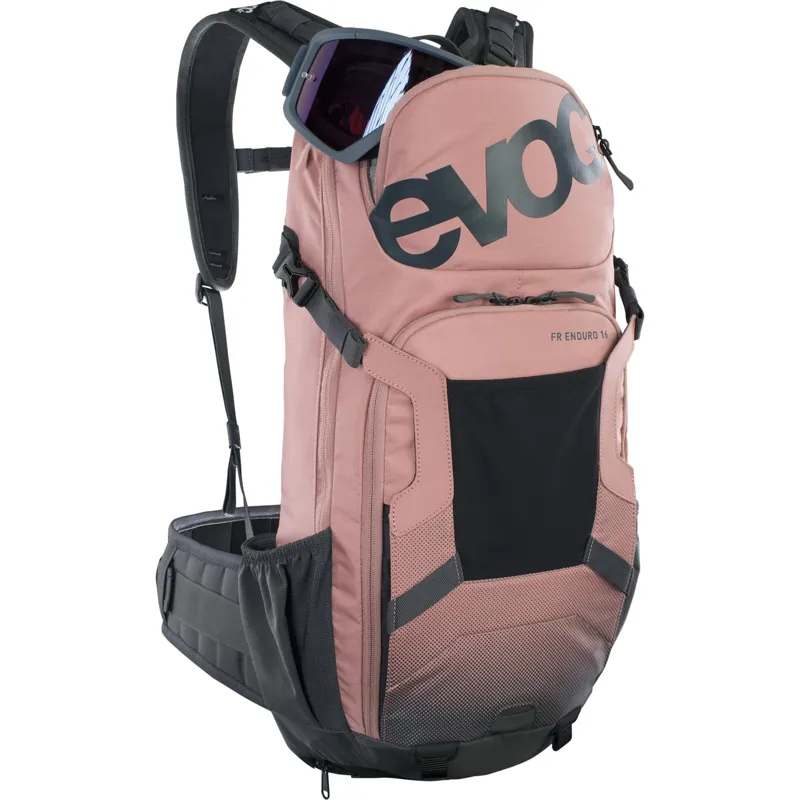 Evoc FR Enduro Protector Backpack 16L S in Dusty Pink/Carbon Grey-3