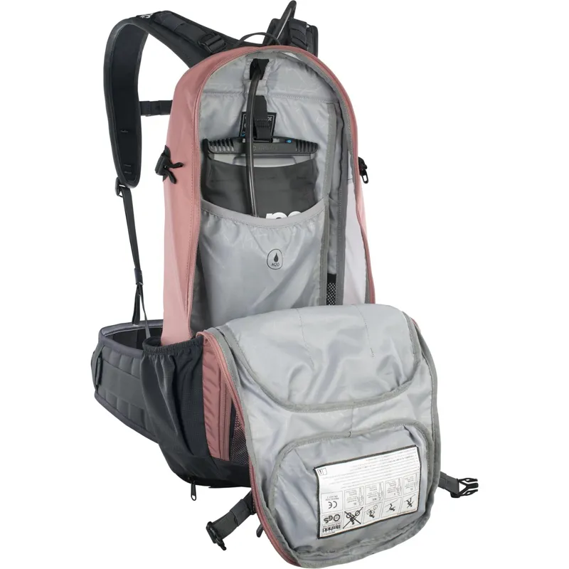 Evoc FR Enduro Protector Backpack M/L in Dusty Pink/Carbon Grey-7