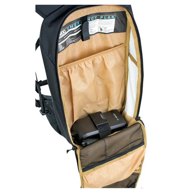 Evoc E-Ride Performance Backpack 12L in Black-6