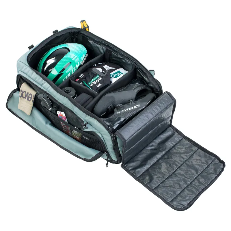 Evoc Gear Bag 55L in Steel-5