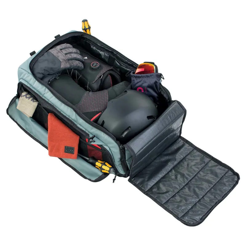 Evoc Gear Bag 55L in Steel-6