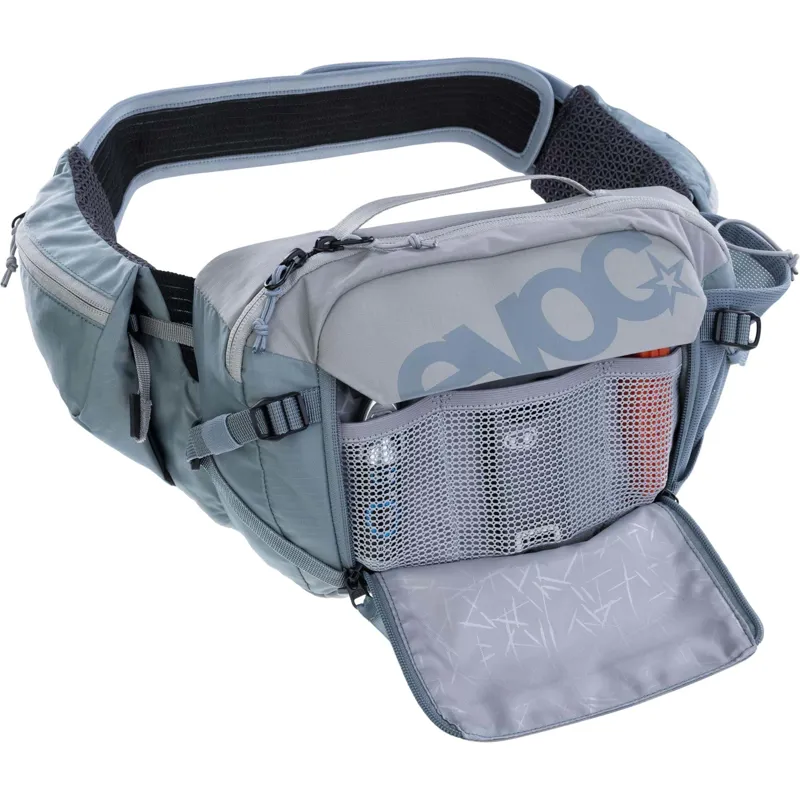 Evoc Hip Pack Pro 3L in Stone/Steel Grey-4