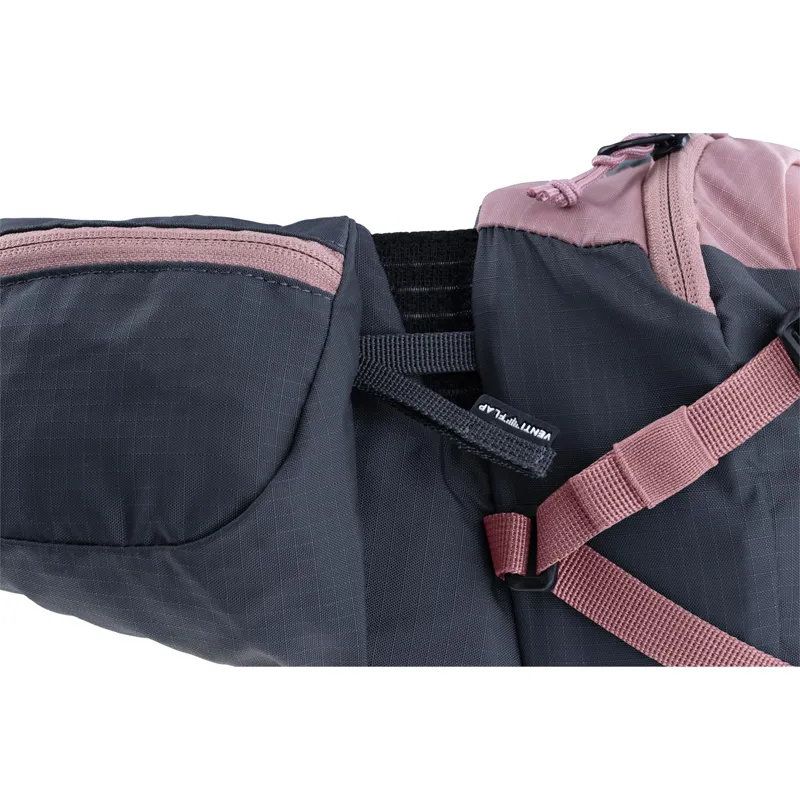 Evoc Hip Pack Pro 3L in Dusty Pink/Carbon Grey-5
