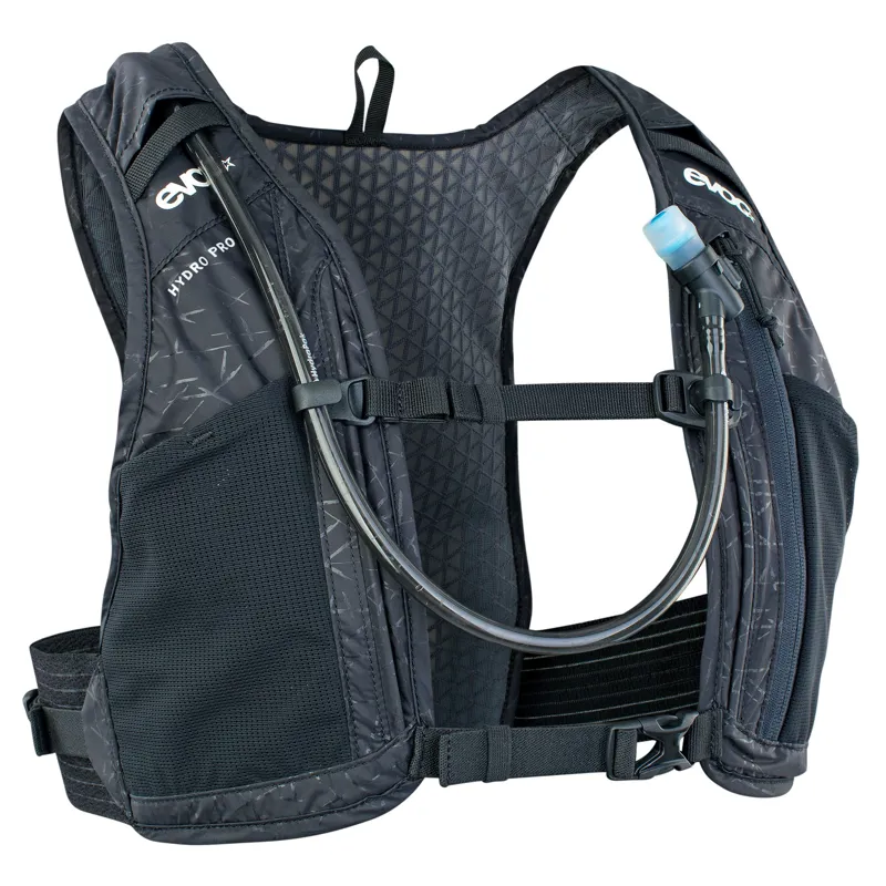 Evoc Hydro Pro Hydration Pack 1.5L + 1.5L Bladder in Black-1