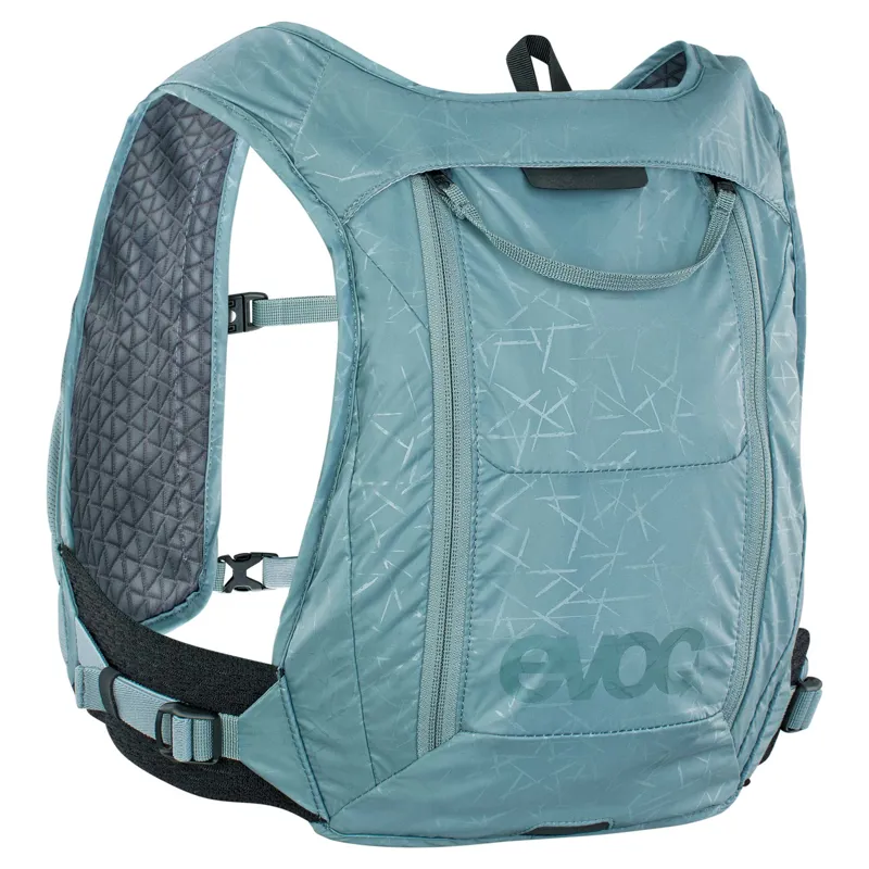 Evoc Hydro Pro Hydration Pack 1.5L + 1.5L Bladder in Steel Blue