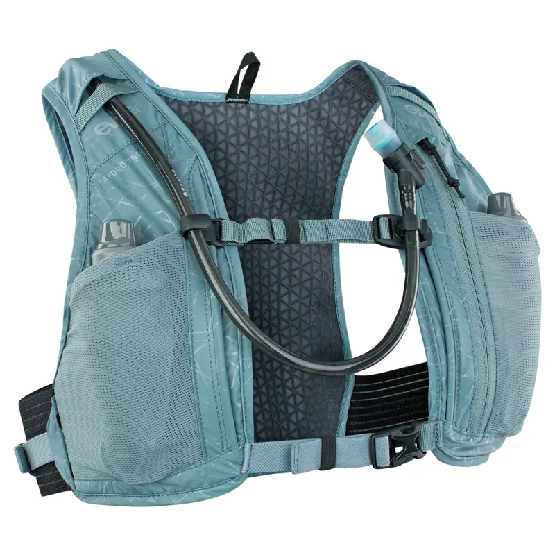 Evoc Hydro Pro Hydration Pack 1.5L + 1.5L Bladder in Steel Blue-3