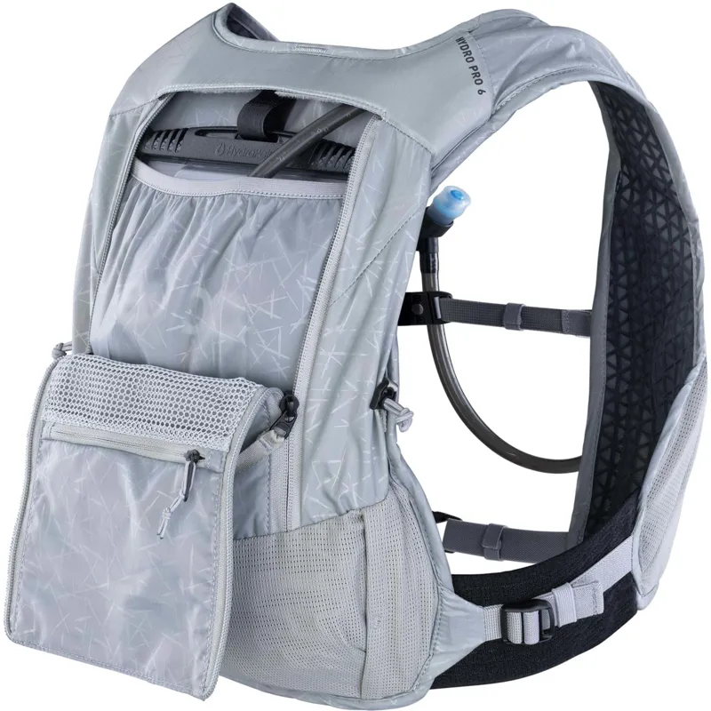 Evoc Hydro Pro 6L Hydration Pack + 1.5L Bladder in Stone Grey-6