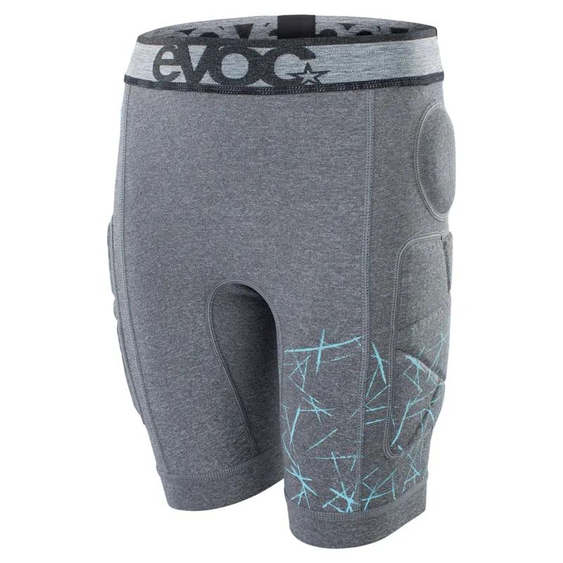 EVOC Kid's Crash Pants in Carbon Grey