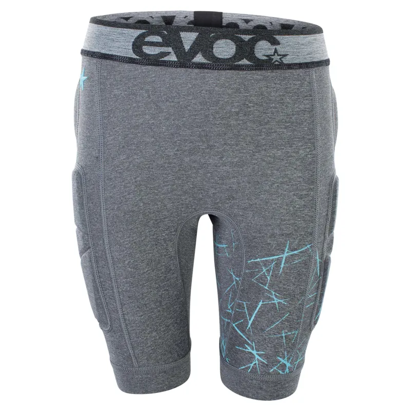 EVOC Kid's Crash Pants in Carbon Grey-1