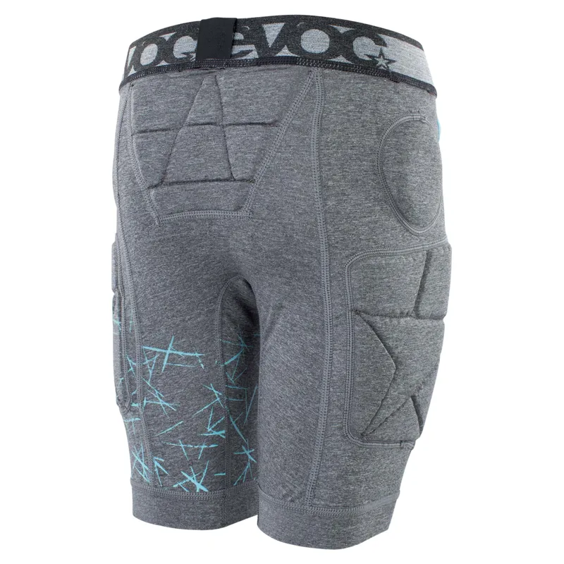 EVOC Kid's Crash Pants in Carbon Grey-3